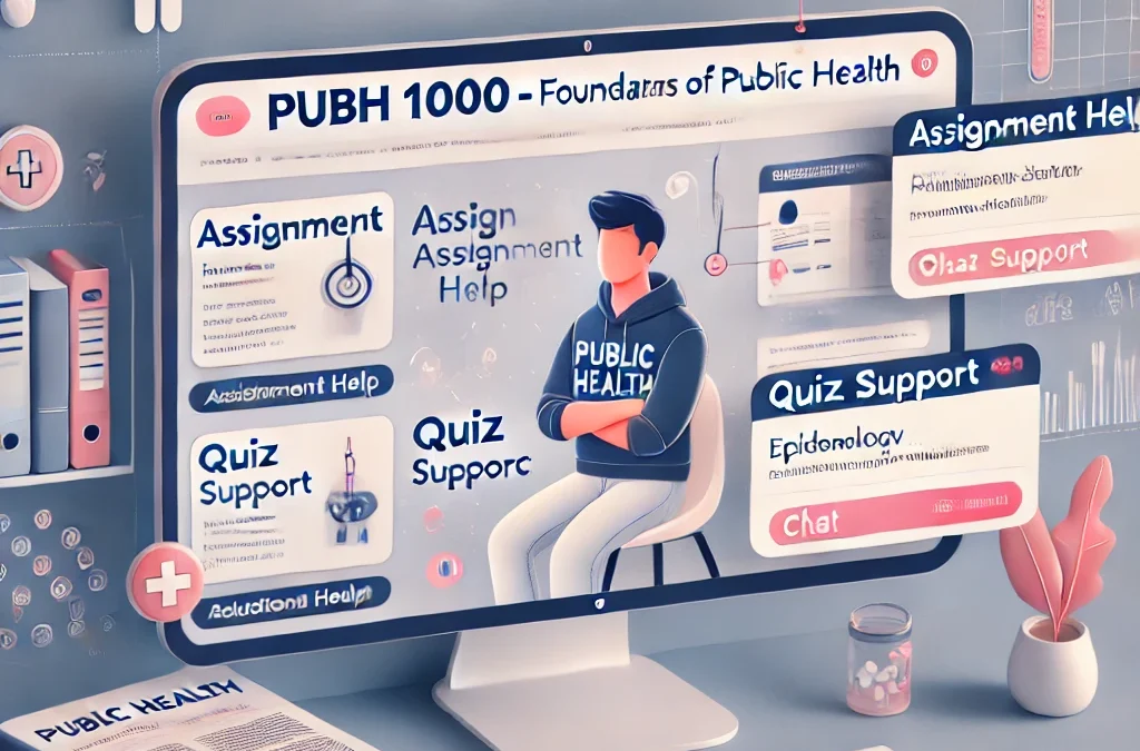PUBH 1000 – Foundations of Public Health