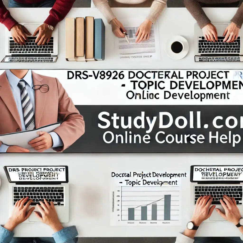RS-V8926 Doctoral Project Development - Topic Development