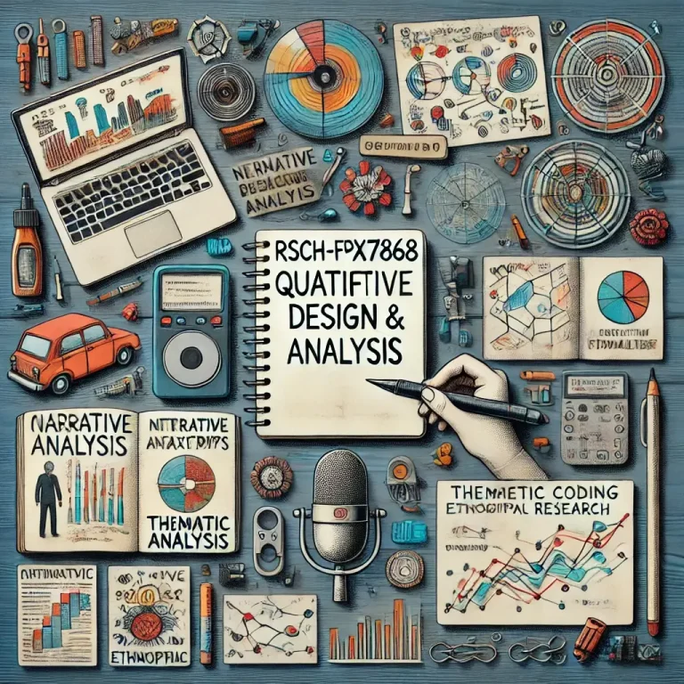 RSCH-FPX7868 Qualitative Design and Analysis