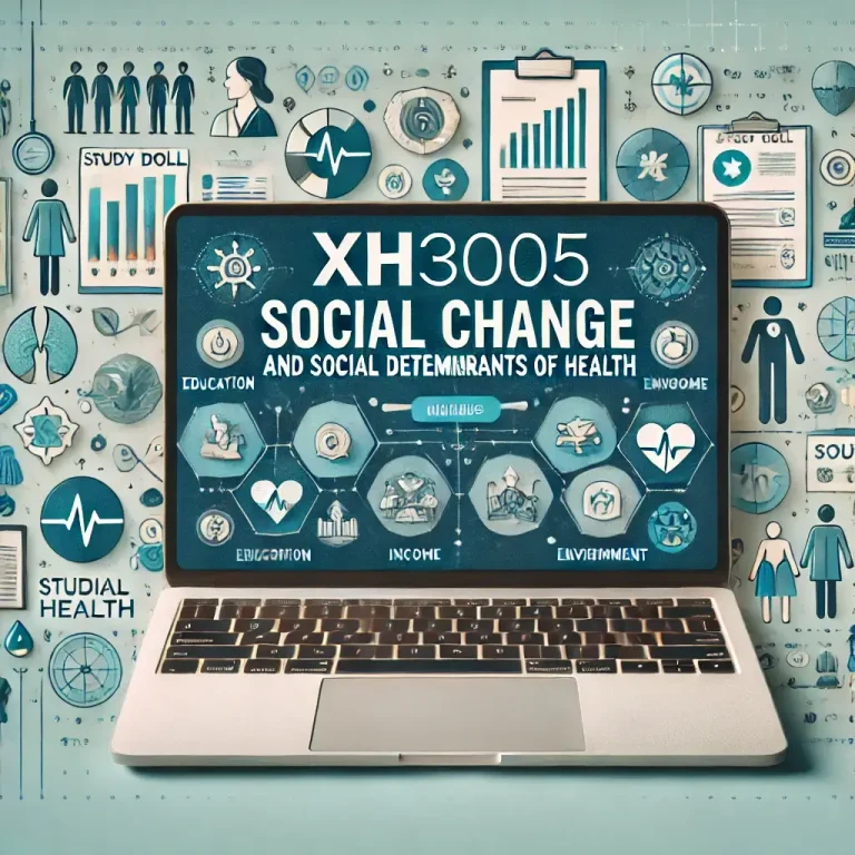 XH3005 Social Change and Social Determinants of Health