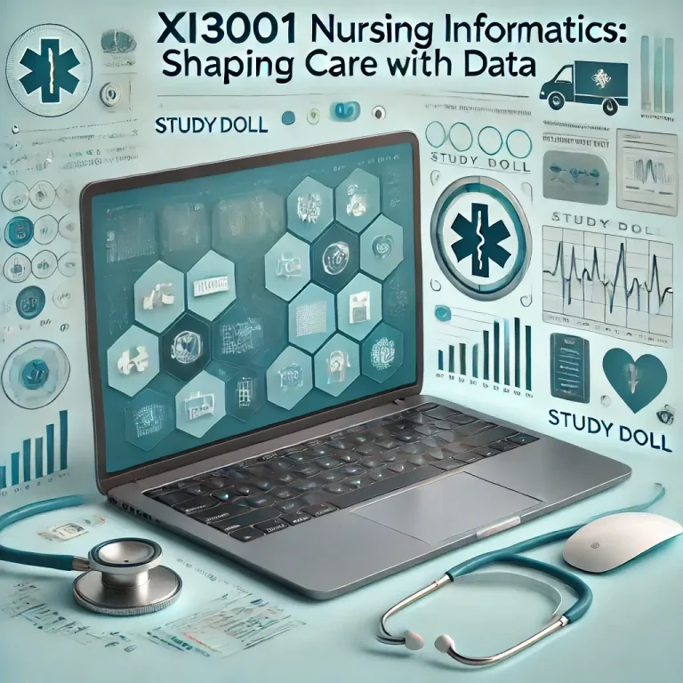 XI3001 Nursing Informatics: Shaping Care with Data