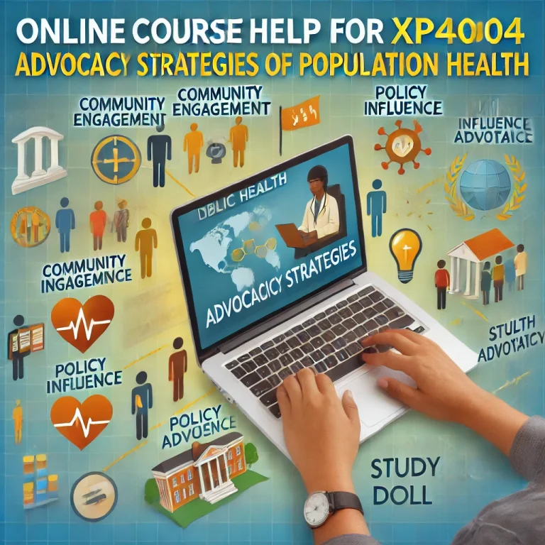 XP4004 Advocacy Strategies of Population Health