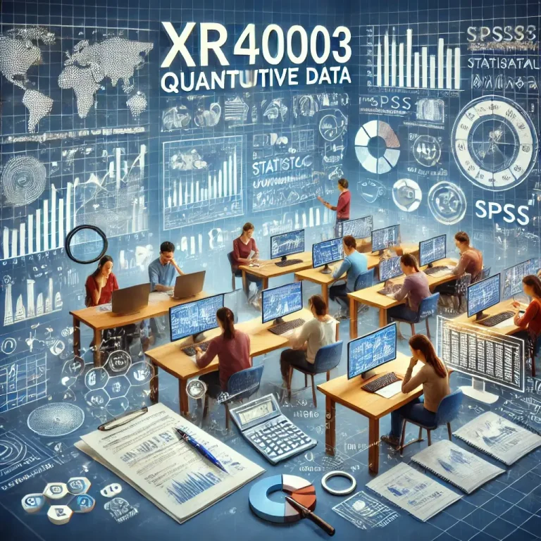 XR4003 Quantitative Data
