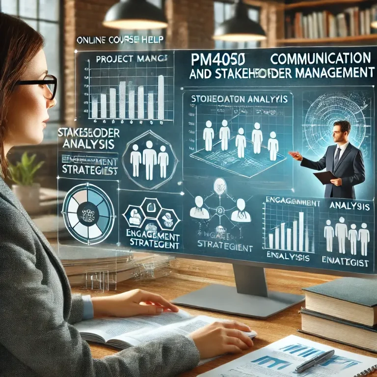 PM4050 Communication and Stakeholder Management