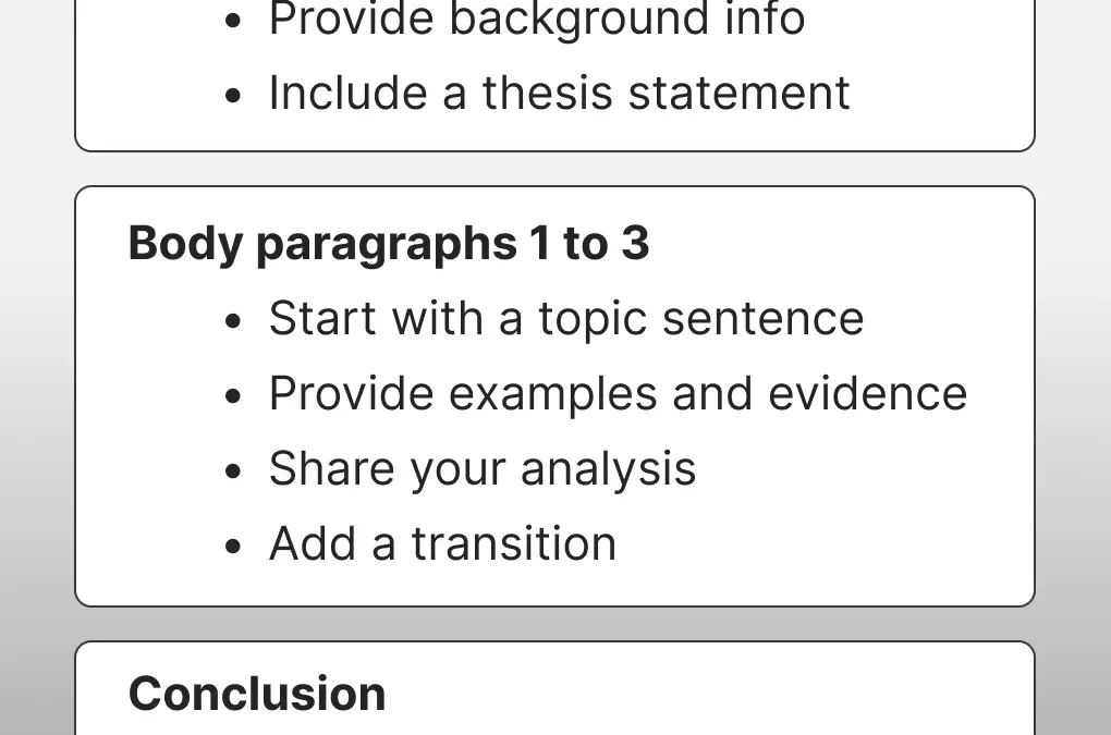 How to Write a 1000-Word Essay